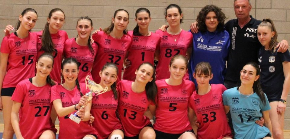 La VAVV Volley36+ regina nel campionato U16F