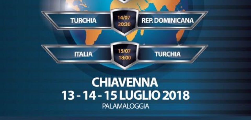 Torneo internazionale femminile a Chiavenna dal 13 al 15 luglio